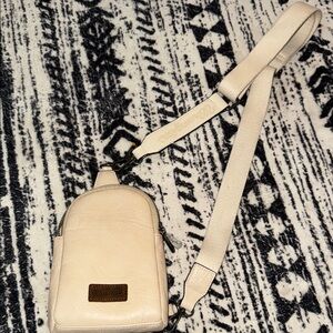 Wrangler Cream Crossbody Bag